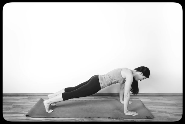 Utthita Chaturanga Dandasana