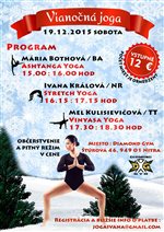 Vianočná joga v Diamond Gym, Nitra